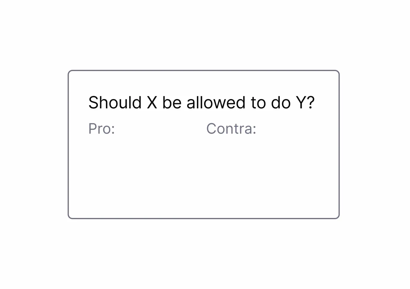 Outside my bubble/Contrarian's companion